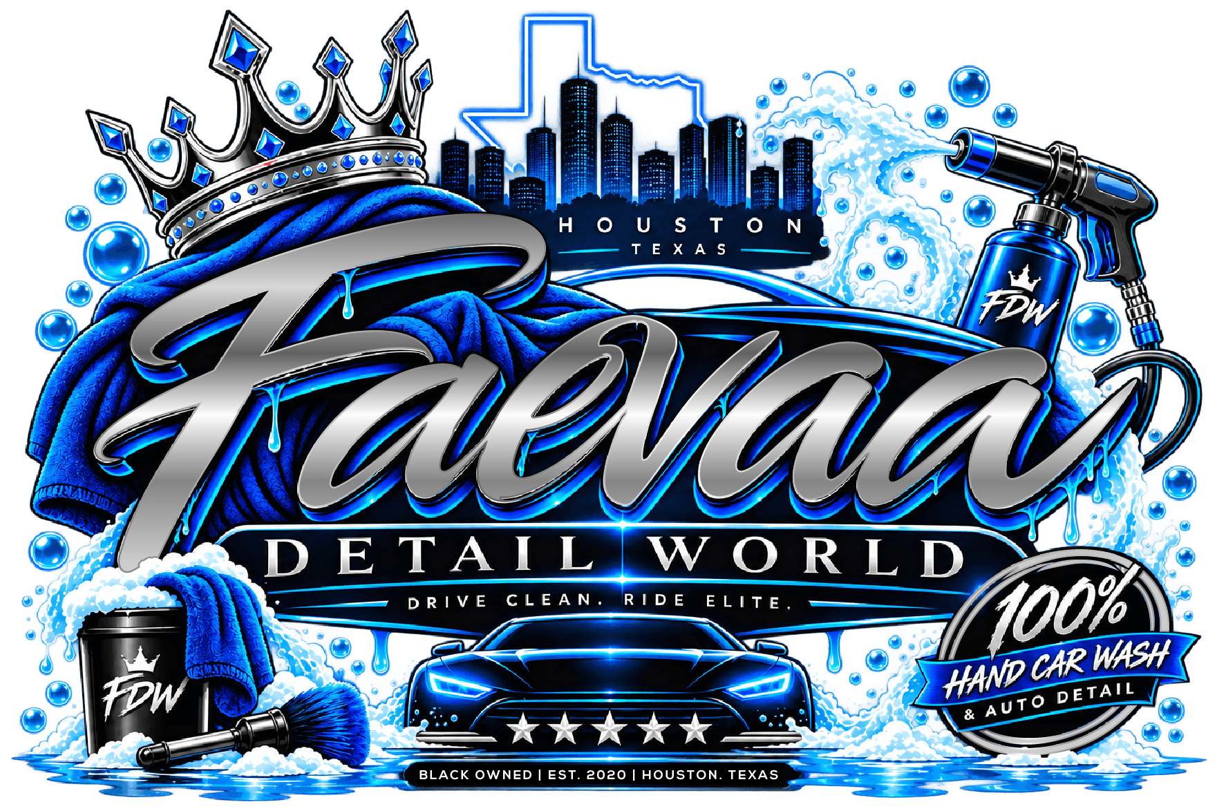Faevaa Detail World — 100% Hand Car Wash & Auto Detail
